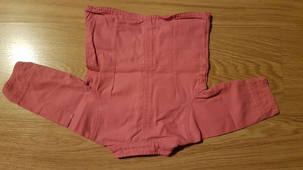 PORTES GRÁTIS - Casaco NOVO Rosa com Bolsos da Benetton (3Meses)