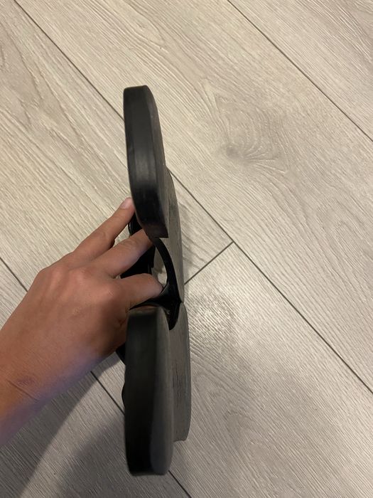 Шкіряні шльопанці Massimo Dutti, Zara