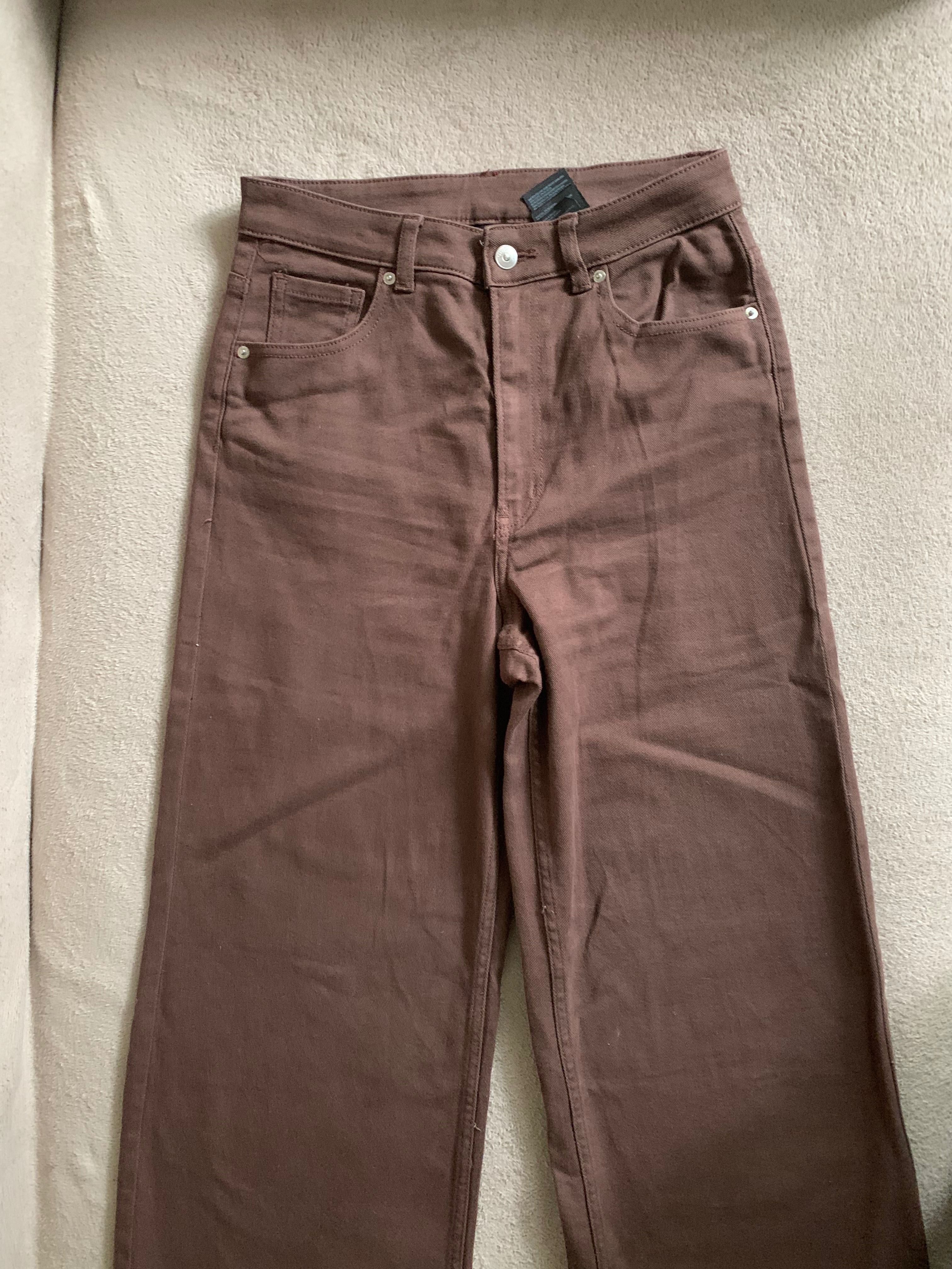 Spodnie H&M rozm. 38/ M, nowe, szeroka nogawka