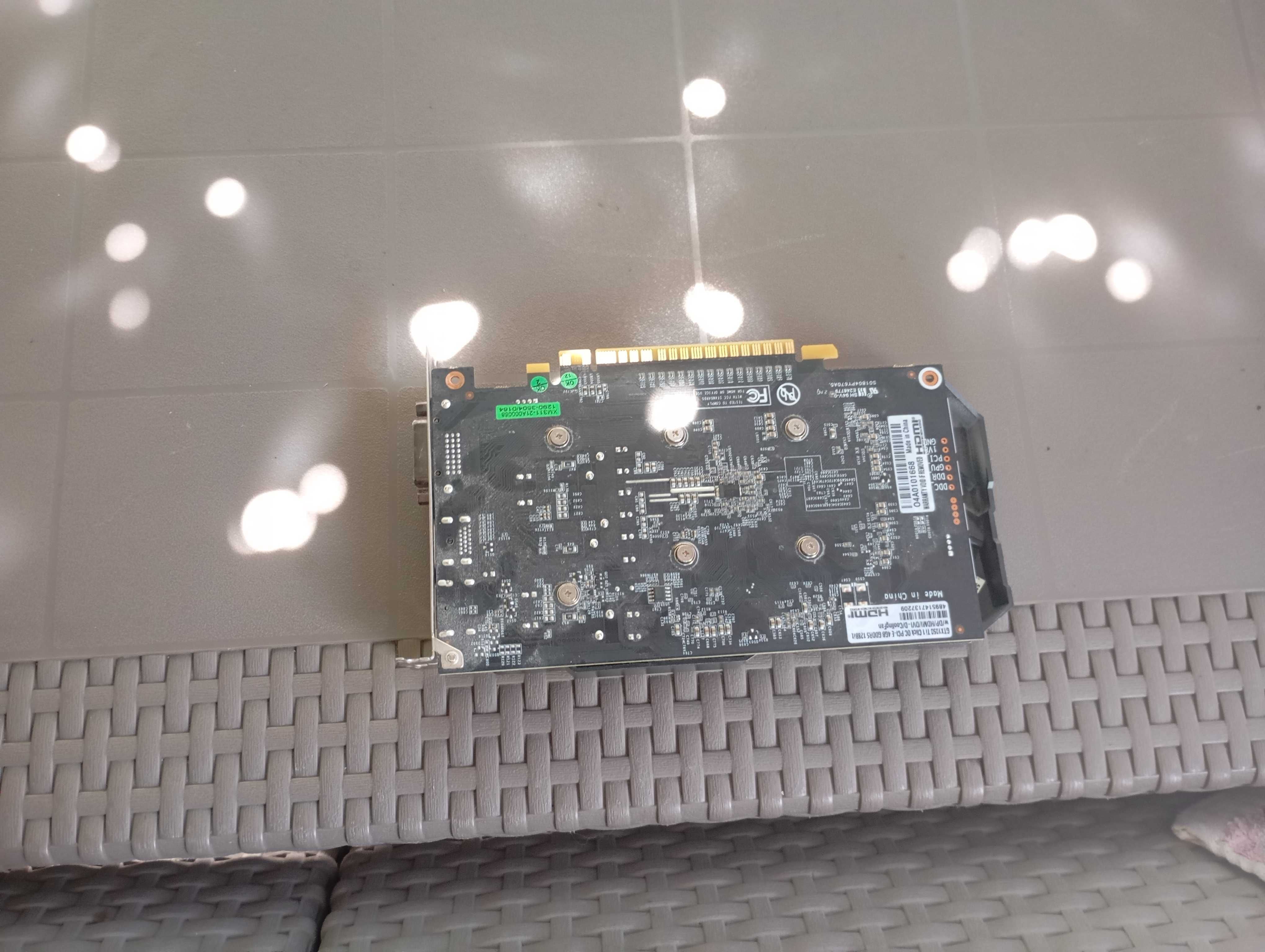 Karta graficzna KFA2 GeForce GTX 1050 Ti 1-click OC 4GB GDDR5