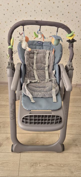 Дитячий стілець для годування Chicco Polly Magic