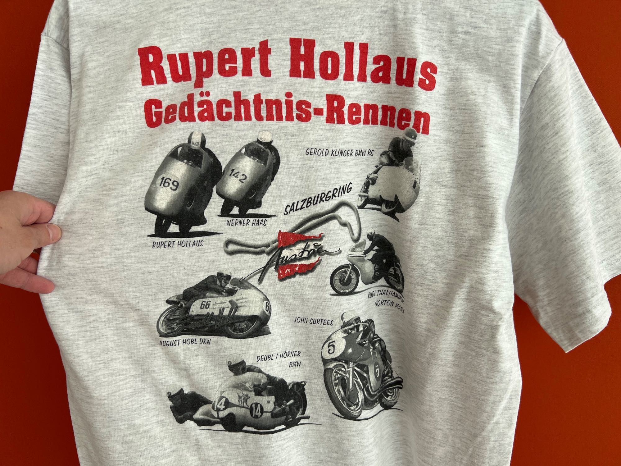 MotoGP Merch Rupert Hollaus оригинал мужская футболка мерч размер M