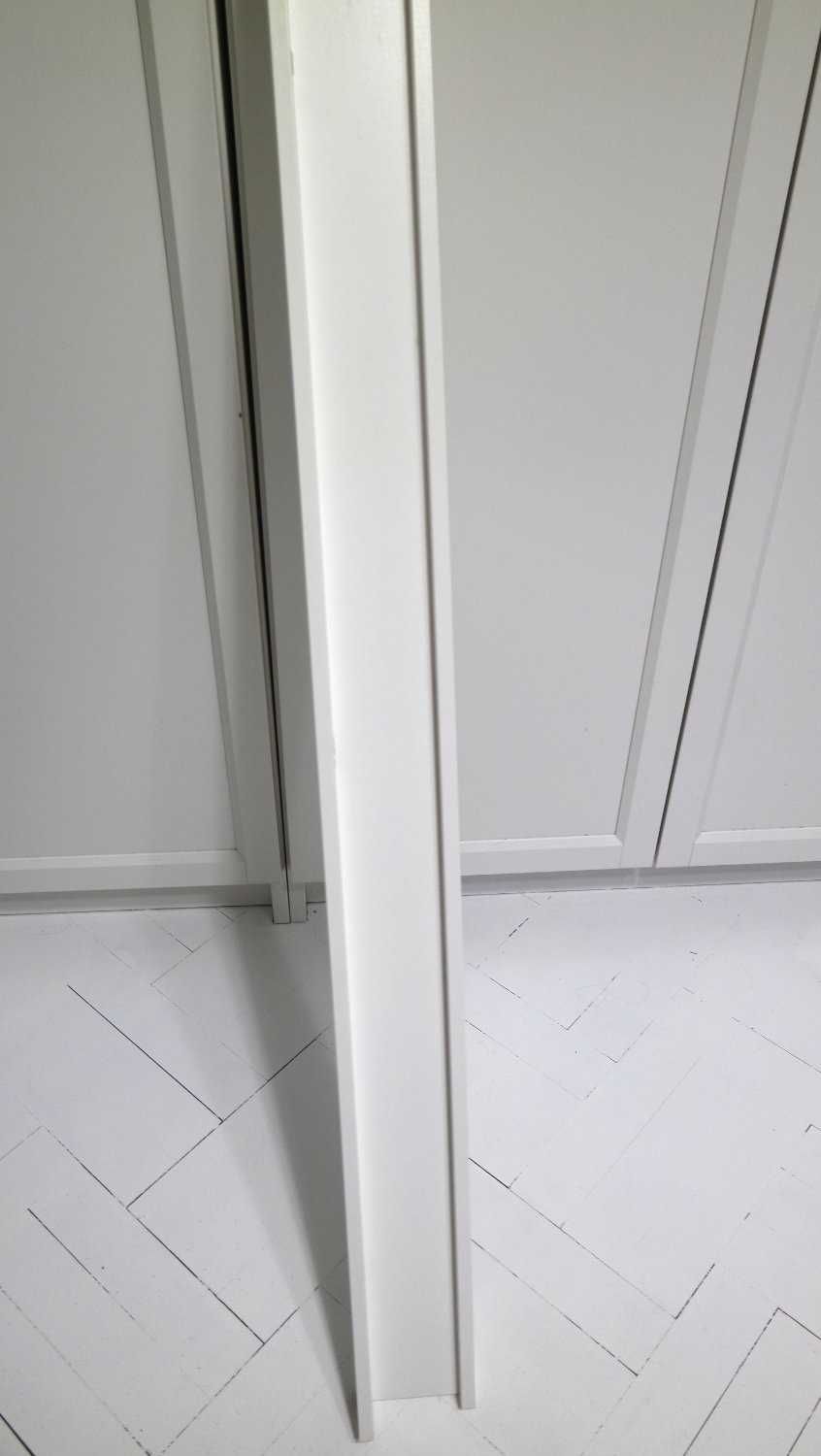 Półka na obrazy Ribba 115 cm biała ikea