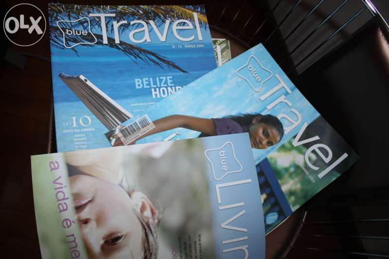 Revistas blue travel pack 8