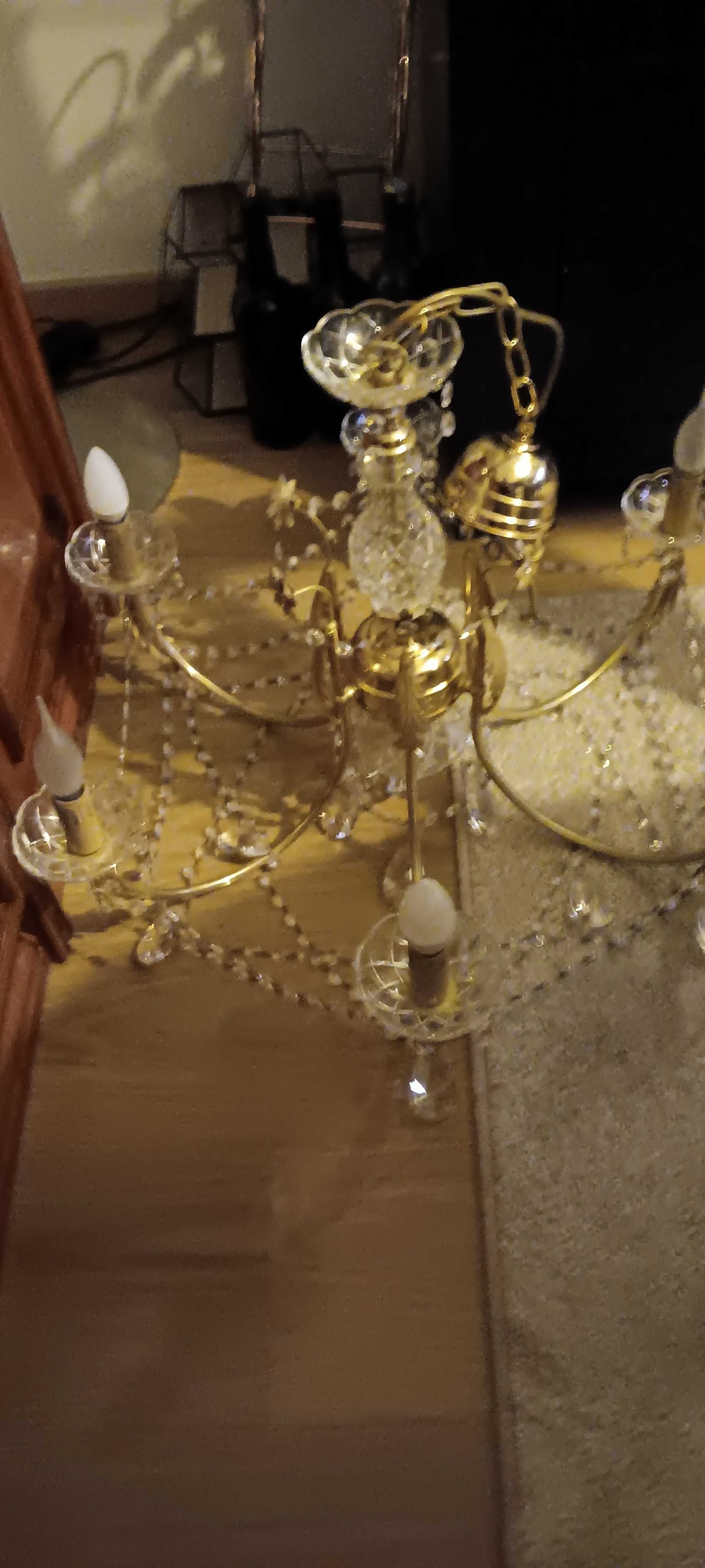 Candeeiro em cristal