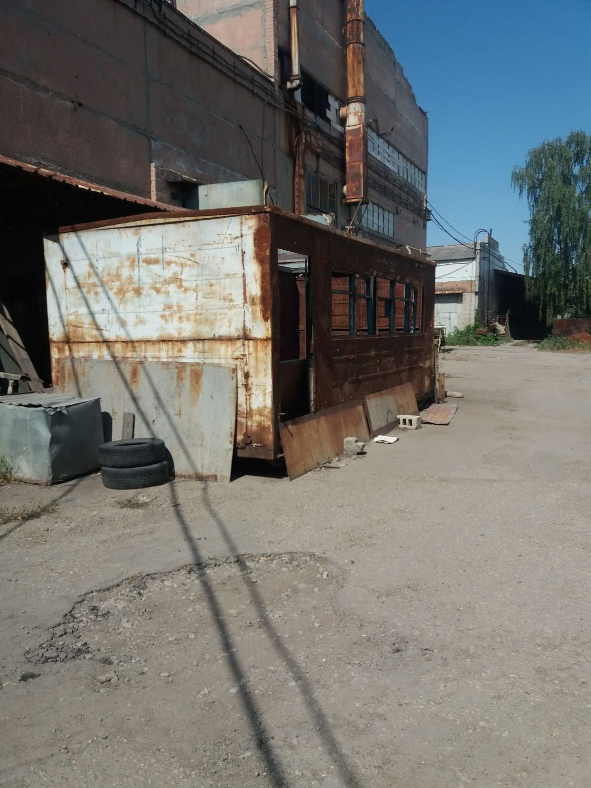 Вагончик строителей