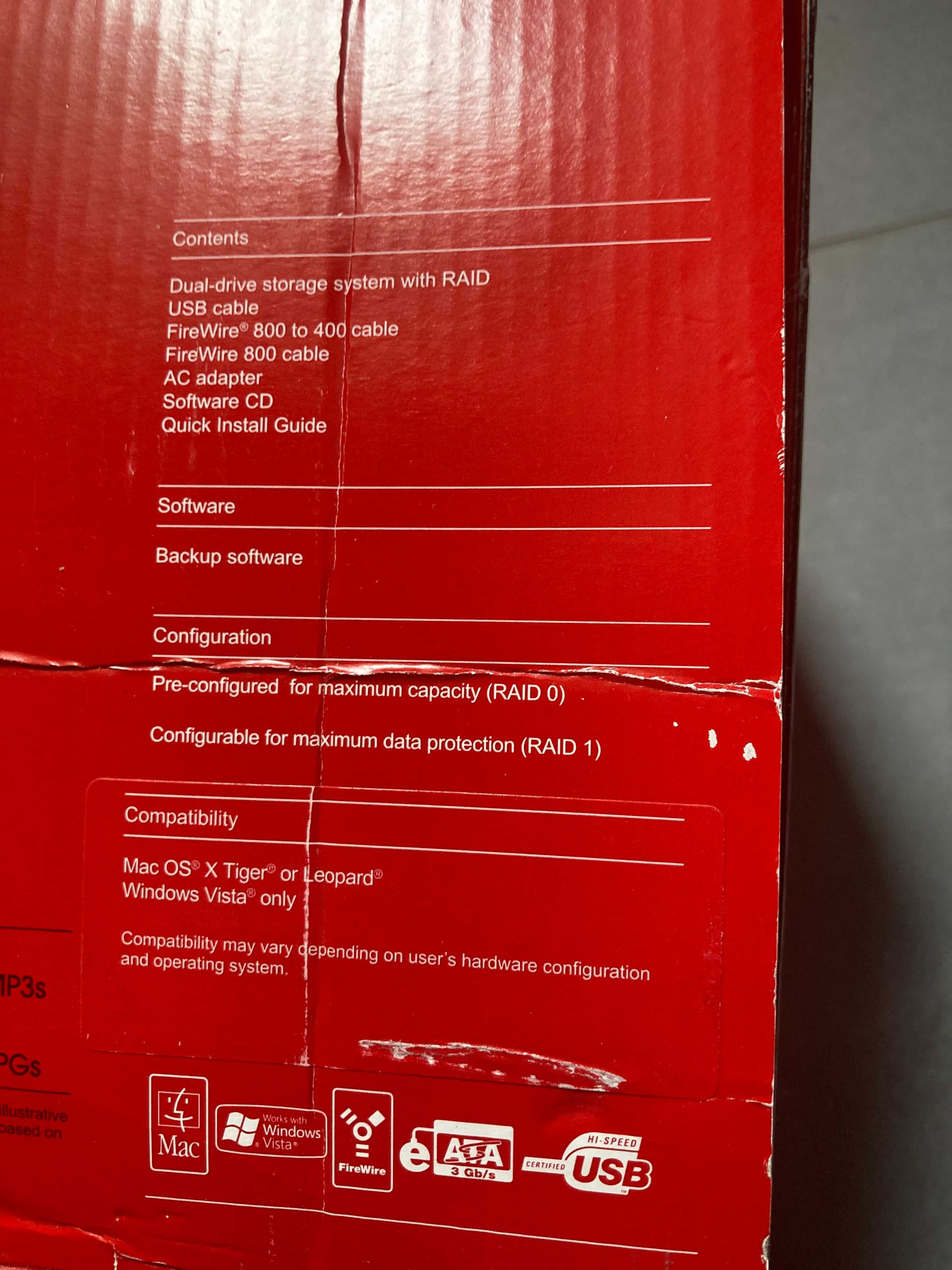 WD My Book Studio Edition 2 (2x1TB Raid 0/1) 2TB