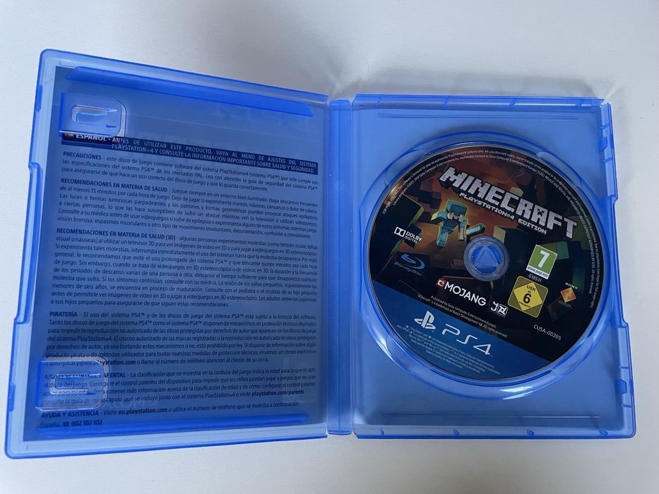 Minecraft PlayStation 4 PS4