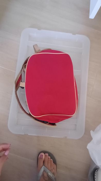 Mala viagem com alças ajustaveis