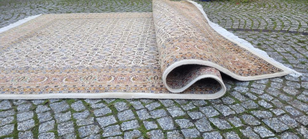 KASZMIROWY INDO BIDJAR lśniący perski dywan Ręcznie tkany 200/320cm