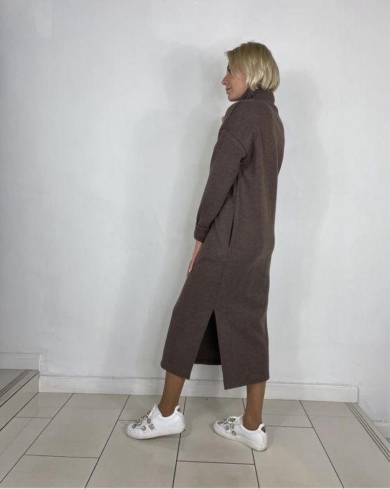 Плаття -светр тепла вязка