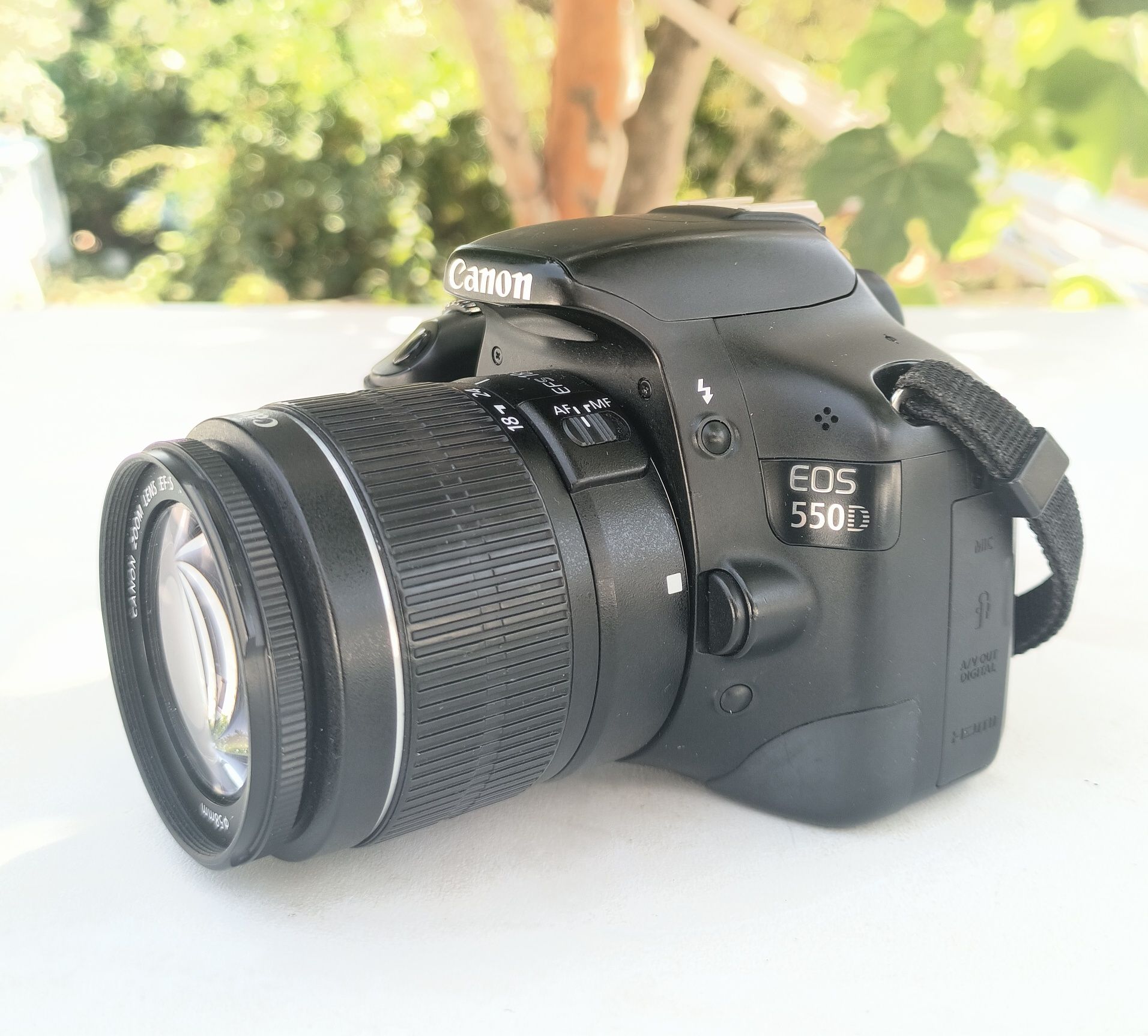 Câmera Canon 1200D ( 550D/T2i )+lente 18-55 +64gb +Bolsa