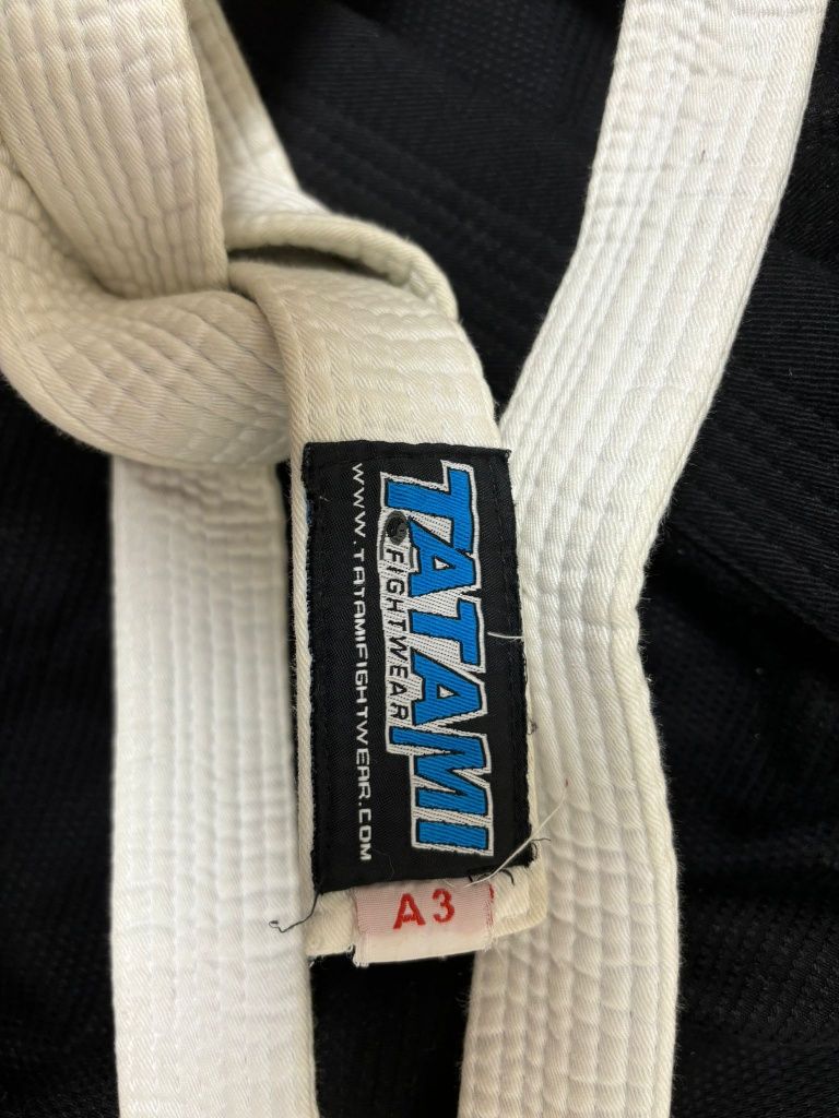 Kimono Manto "BASE 2.0" BJJ GI czarne. Rozmiar A1