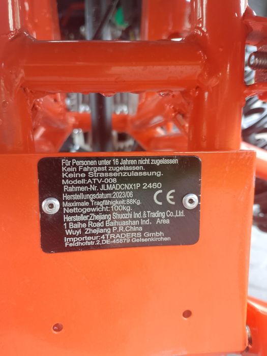 Quad KXD pro  125 cm