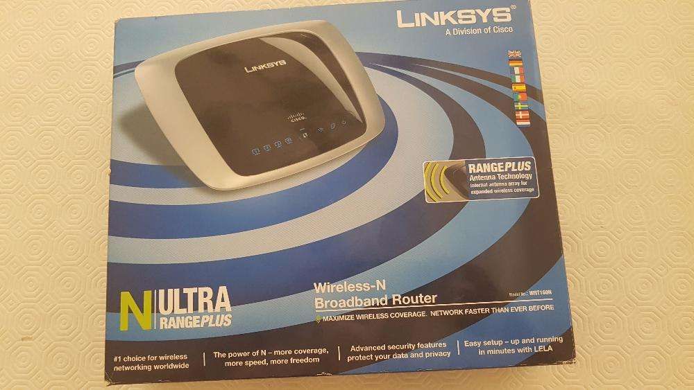 LINKSYS Wireless-N WRT160N (** NOVO **)