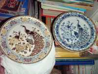 Porcelanowy talerzyk deserowy z Pawiem - 2 kolory