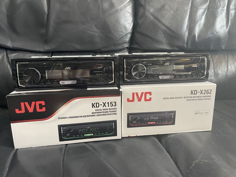 Автомагнітола JVC 1-din