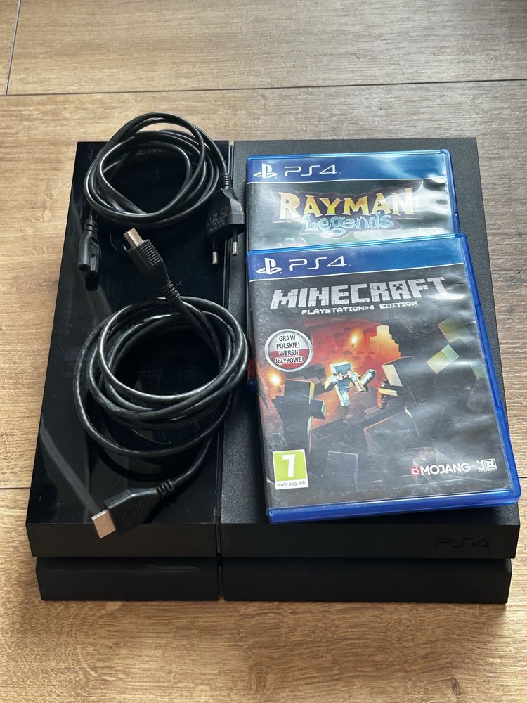 PS4 Slim 512Gb dobry stan okablowane