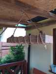 Żyrandol ( Lampa Wisząca Drewniana