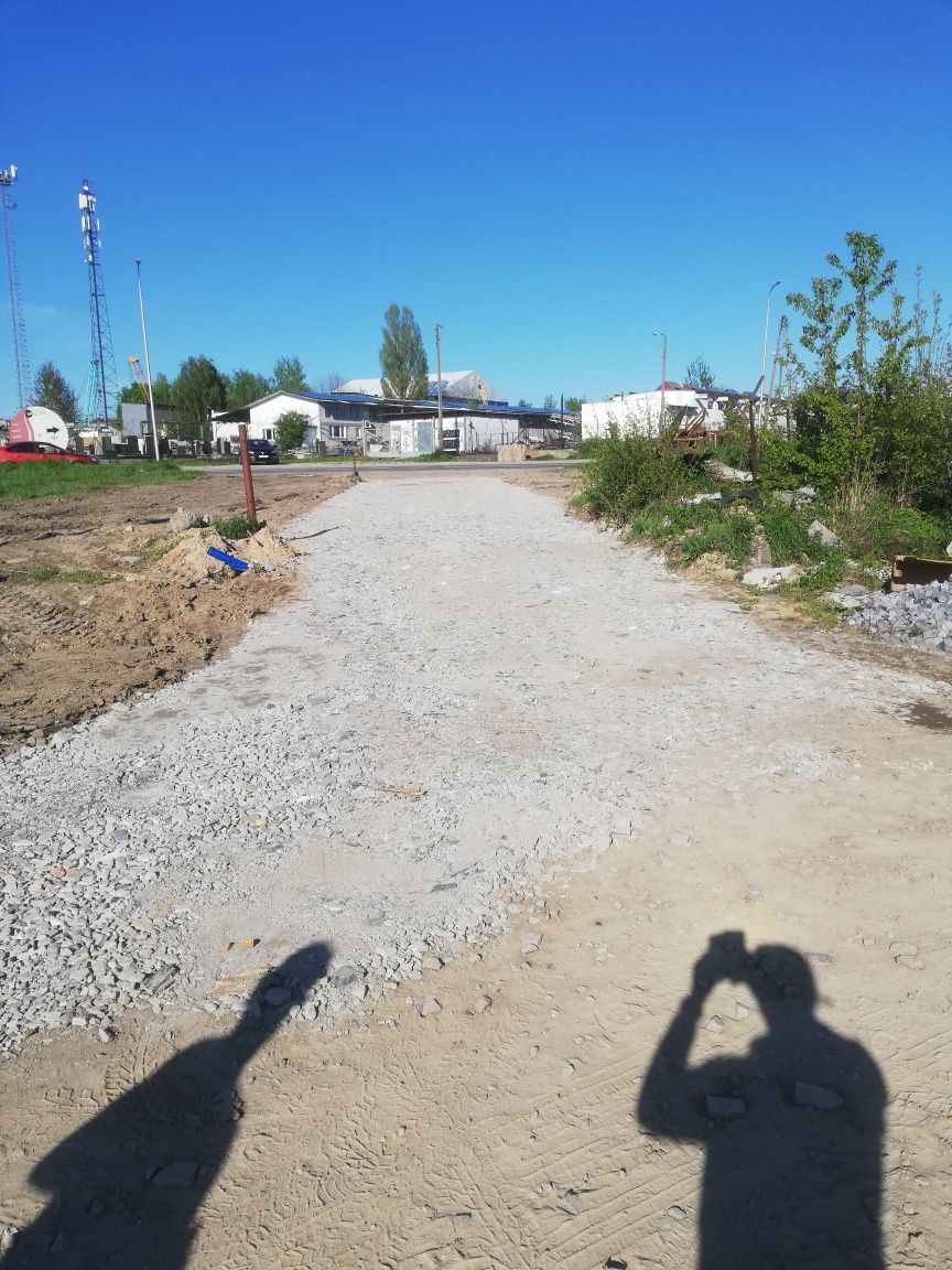 Gruz, kruszywo, kamień na drogę