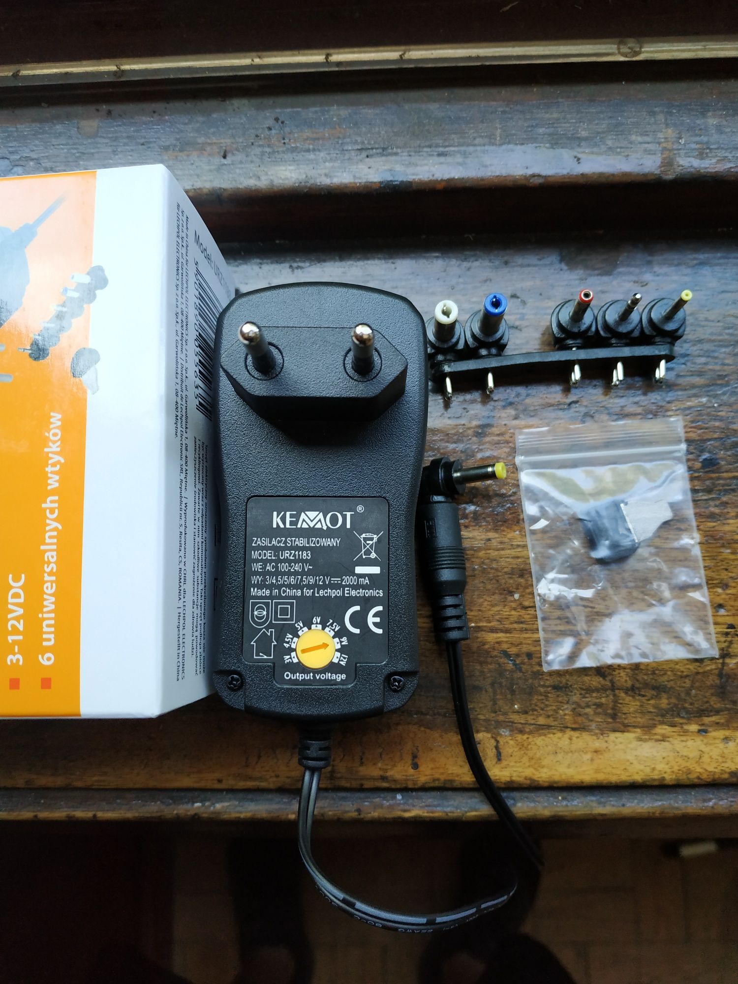 Transformador de 9v 2000ma
