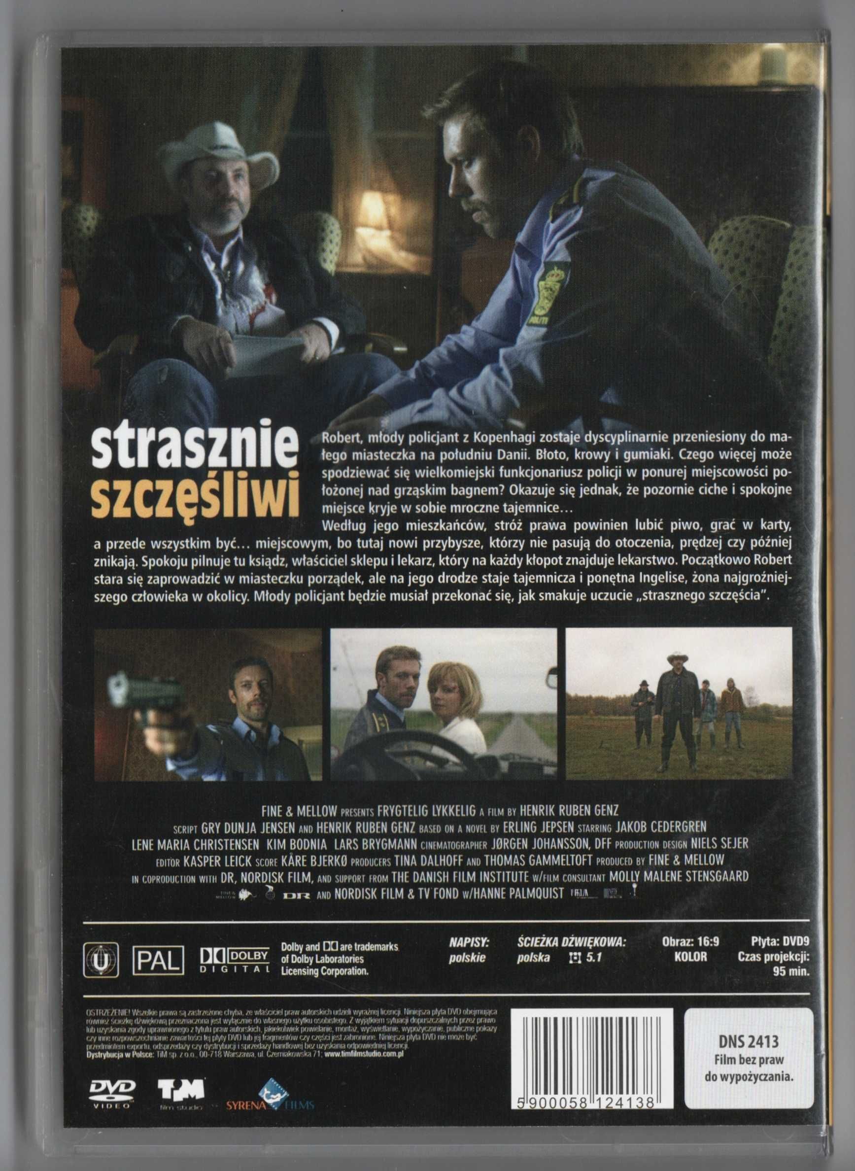 Strasznie szczęśliwi DVD Duński komedia dramat Wrocław wysyłka BEZ OLX