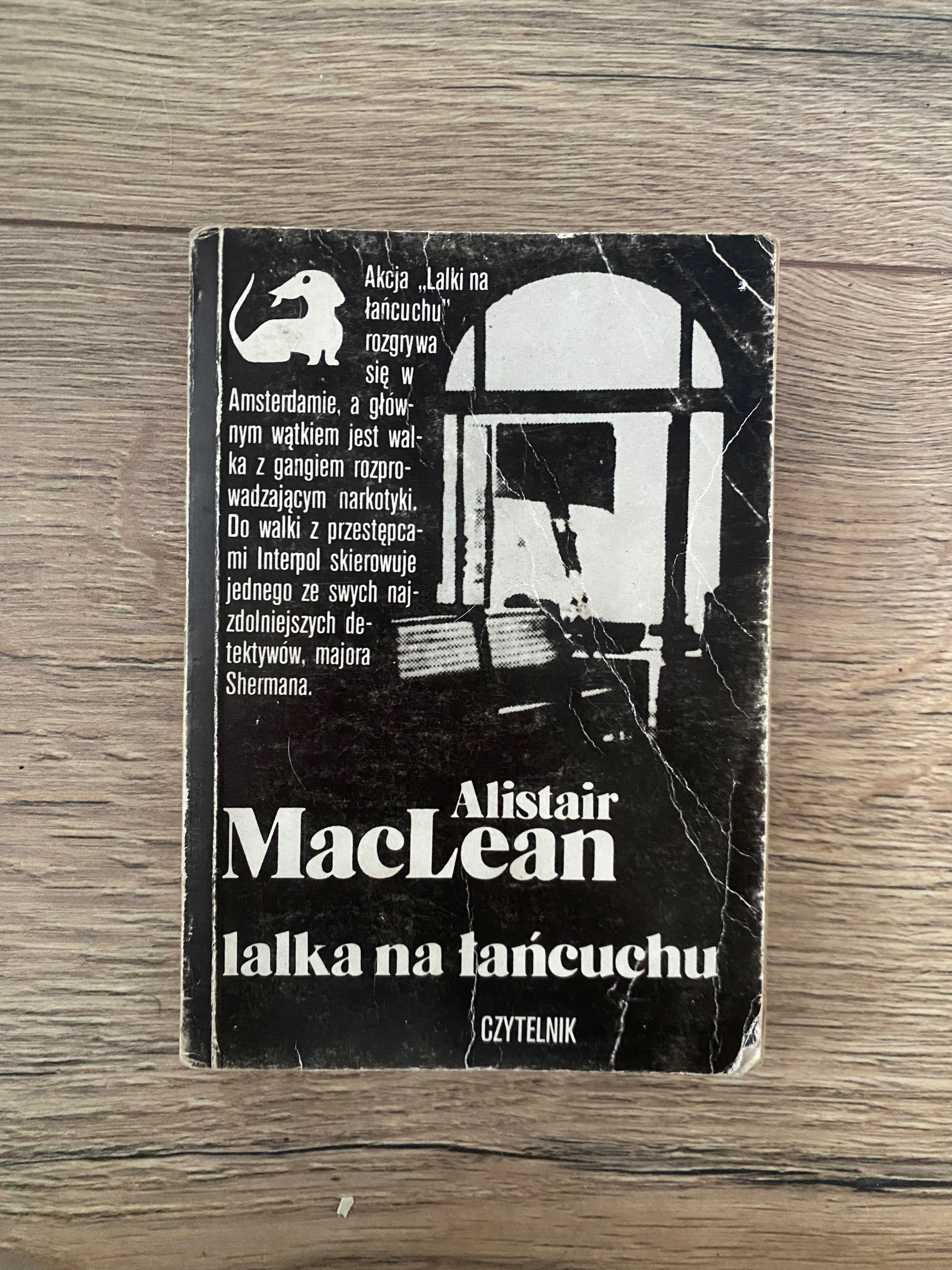 Książka „lalka na łańcuchu” Alistair MacLean