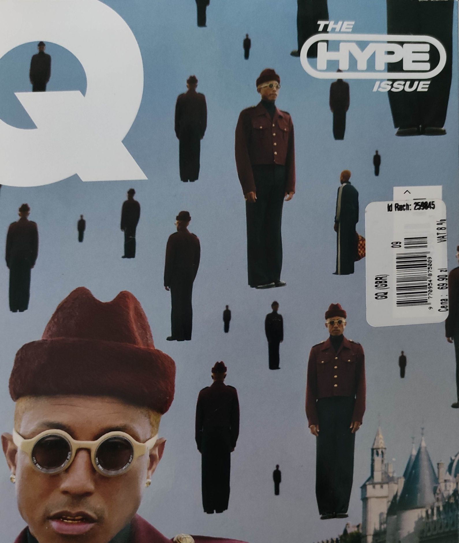 GQ Gentleman's Quarterly 09/23 Pharrell Williams Hype Streetwear moda