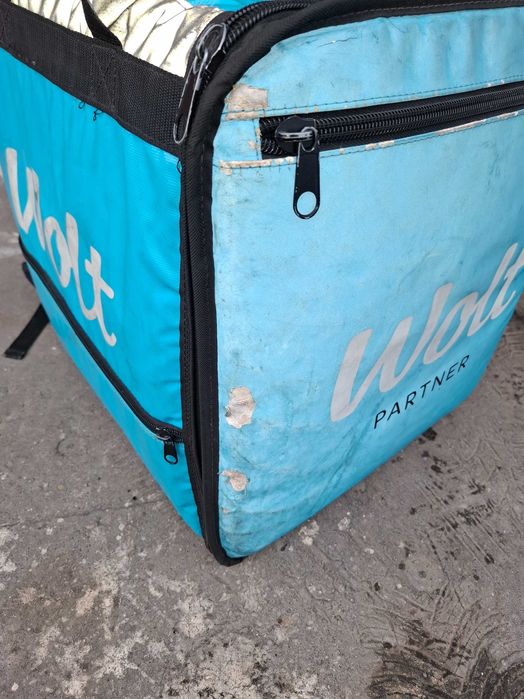 Torba termiczna plecak Wolt uber eats glovo bolt