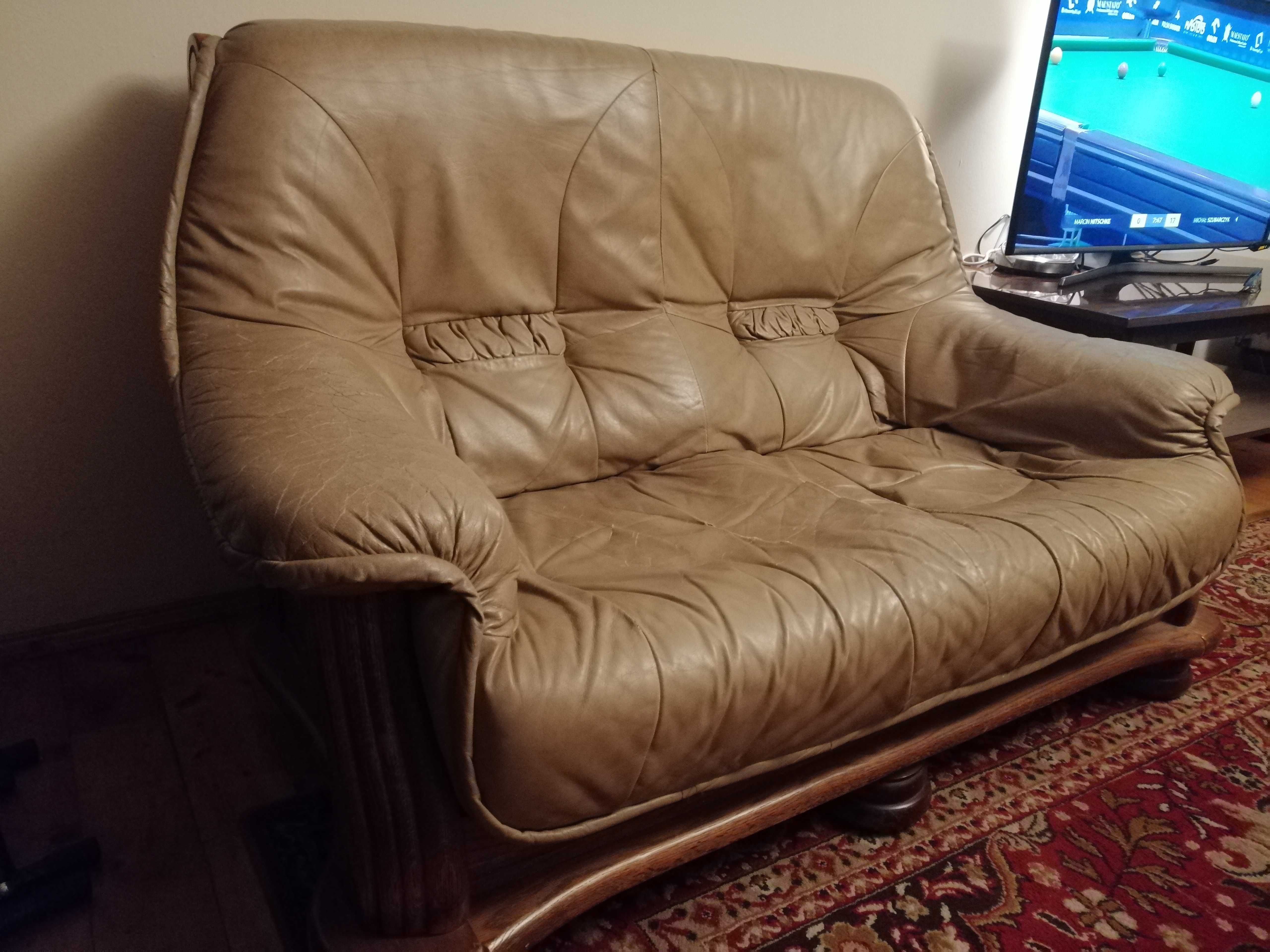 Sofa kanapa skórzana