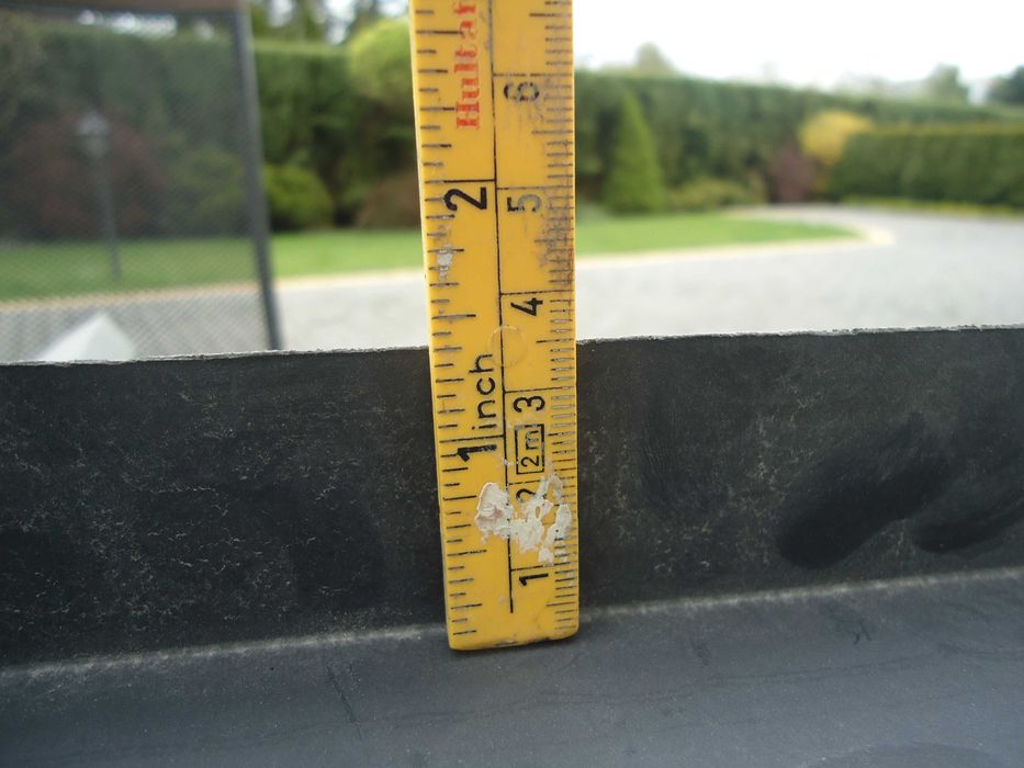 obrzeże ogrodowe listwa listew wykańczająca Duna szara twarda