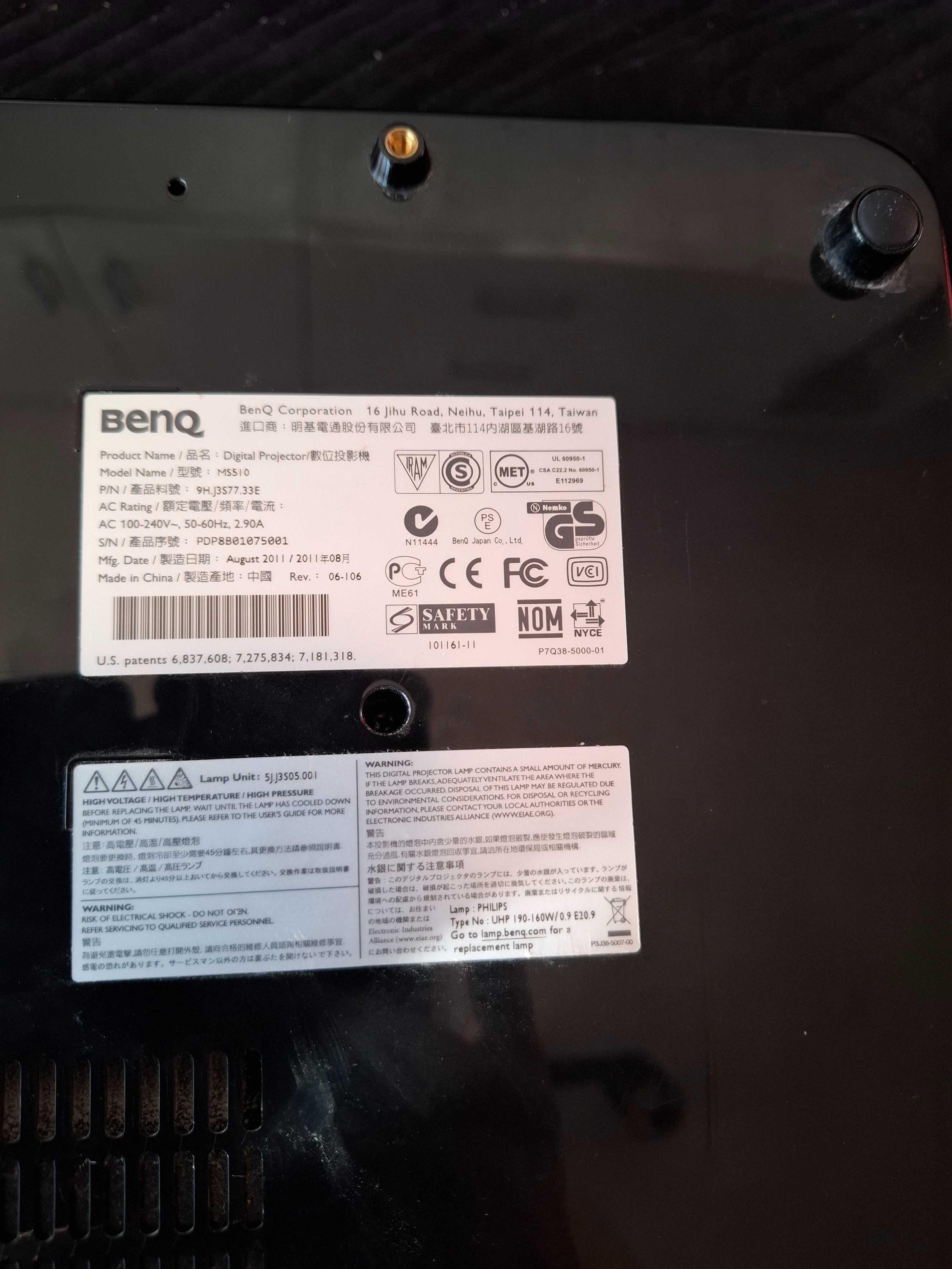 Projektor BENQ MS510