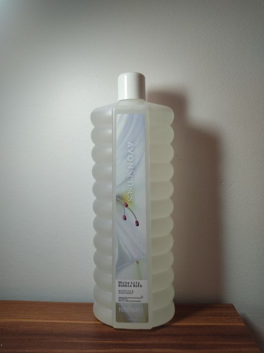 Gel de banho white lily avon