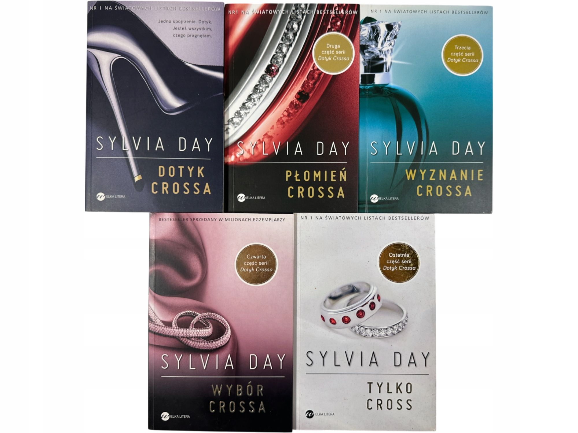 Dotyk Crossa 1-5 / Rozpalona / Sylvia Day