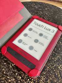 Pocketbook touch lux 3 CZERWONY