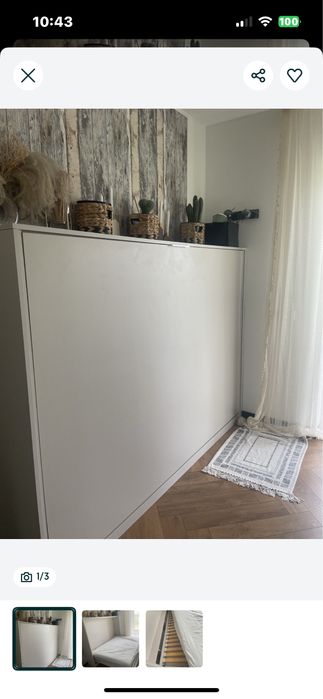 Lóżko w szafie 140x200