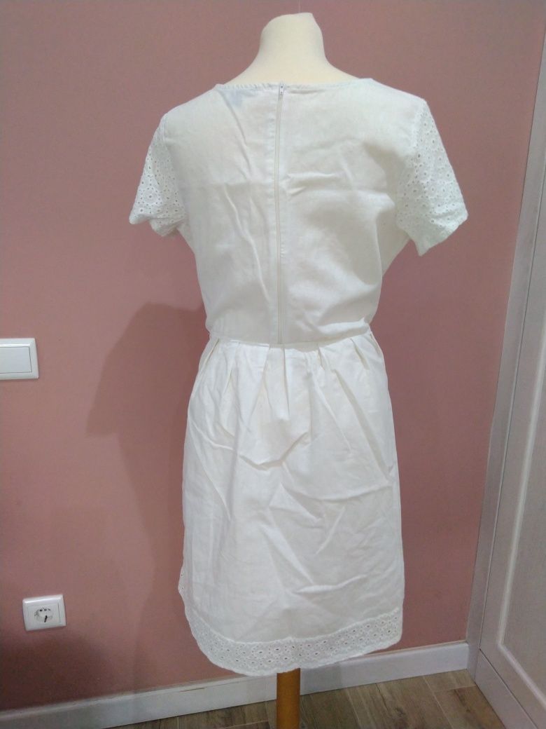 Vestido linho T 40