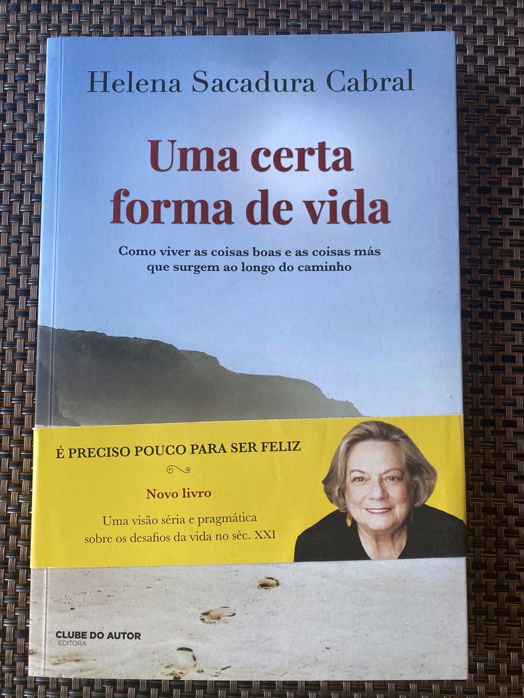 Livro Uma certa forma de Vida,de Helena Sacadura Caabral