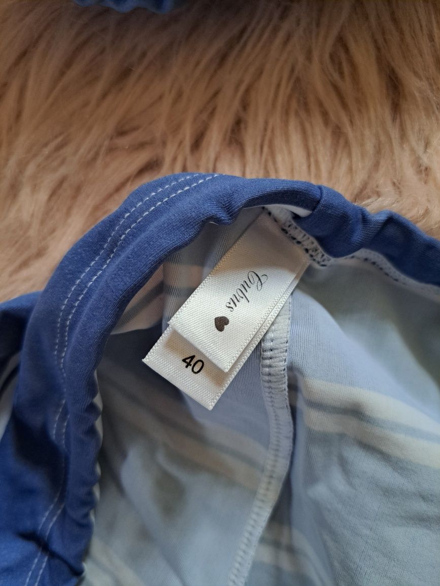 Kostium bikini w paski