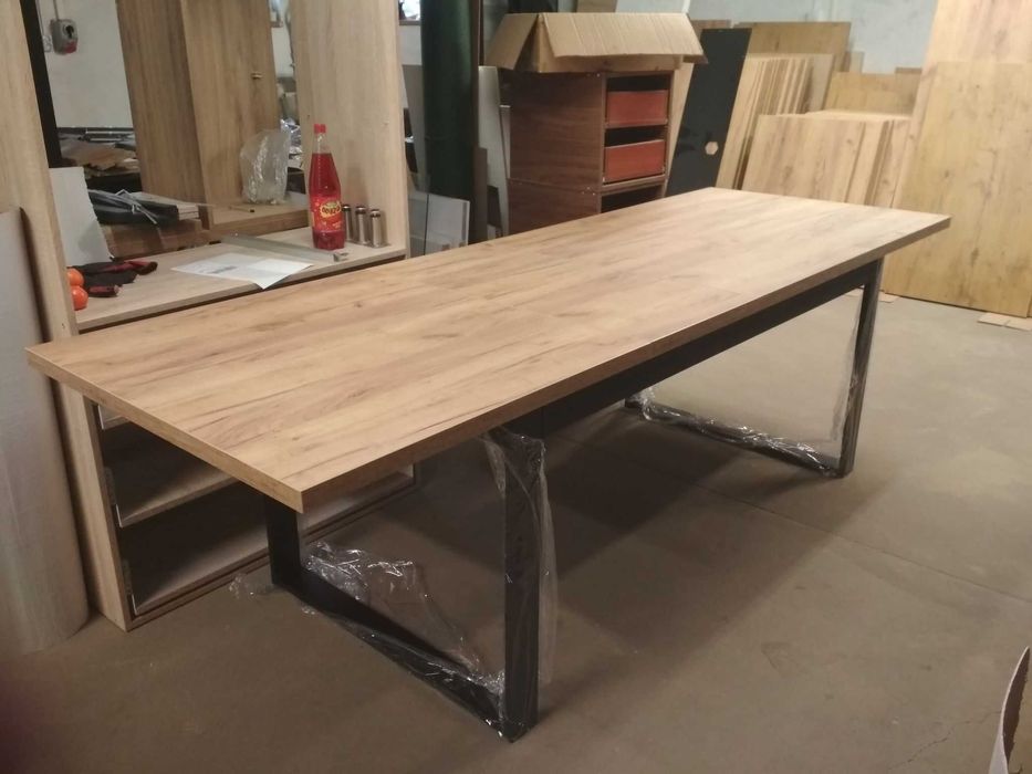 Stół rozkładany Loft GERT 200(300)/100 Lancelot Wotan Halifax Sonoma