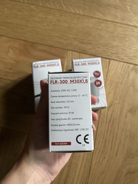 Siłownik termielektryczny M30x1,5mm