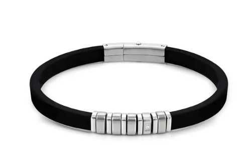Pulseira Nomination Homem - City bracelet with White stone
