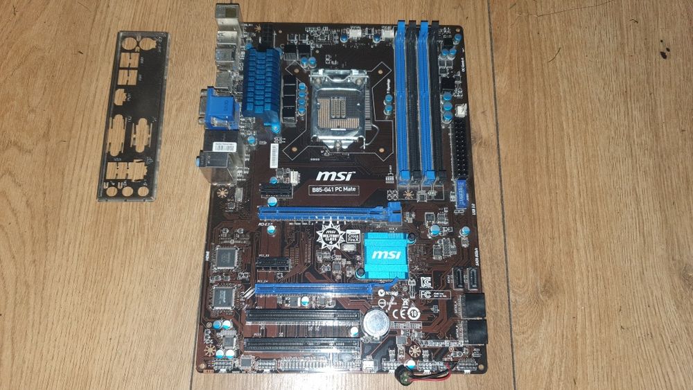 Płyta MSI B85-G41 PC Mate LGA1150 USB 3.0,HDMI,VGA,DDR3 2x PCI-E