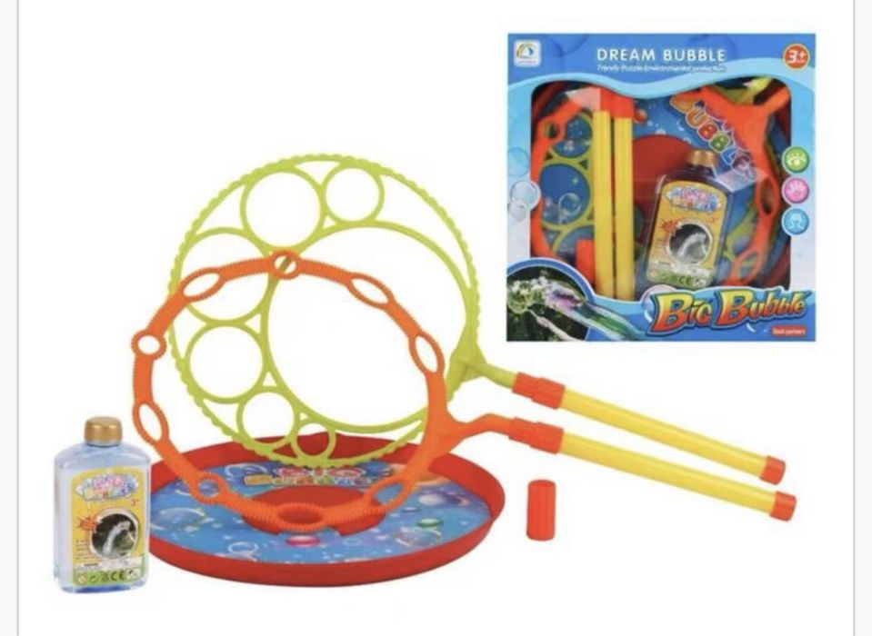 Zestaw do robienia baniek mydlanych