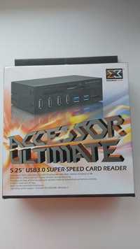 Xigmatek Accessor Ultimate 5.25" USB 3.0 Super-Speed Card Reader