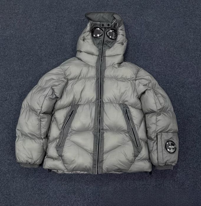 Cp company x palace puffer пуховик