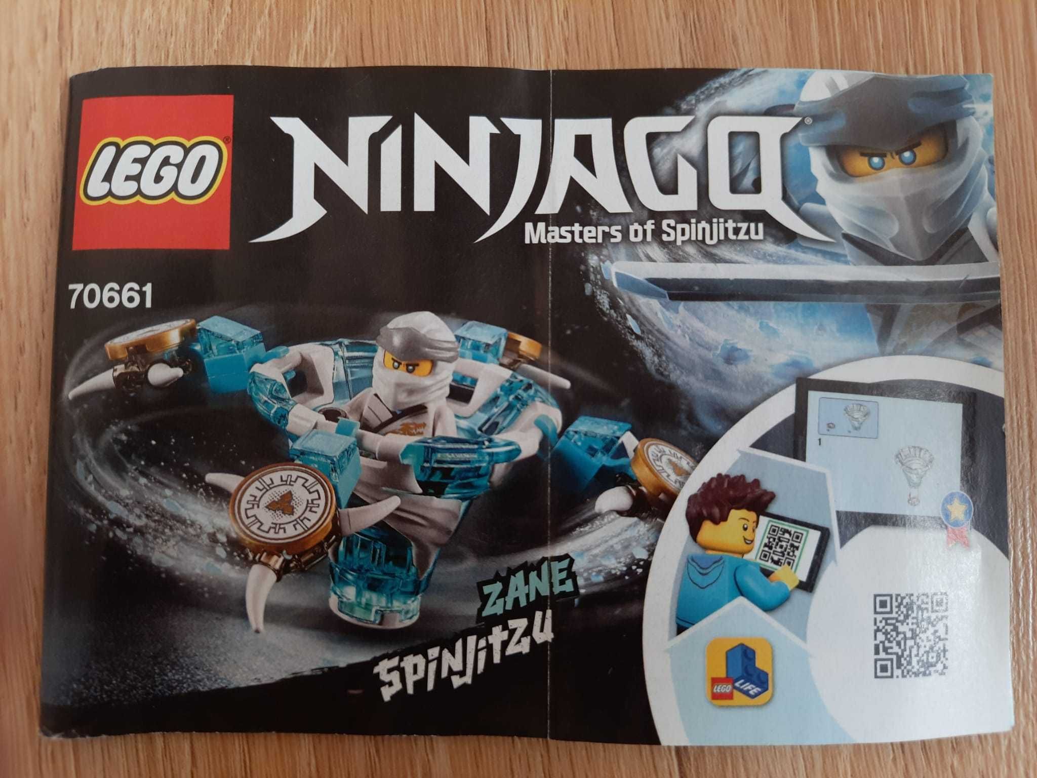 Lego Ninjago Spinjitzu Zane 70661