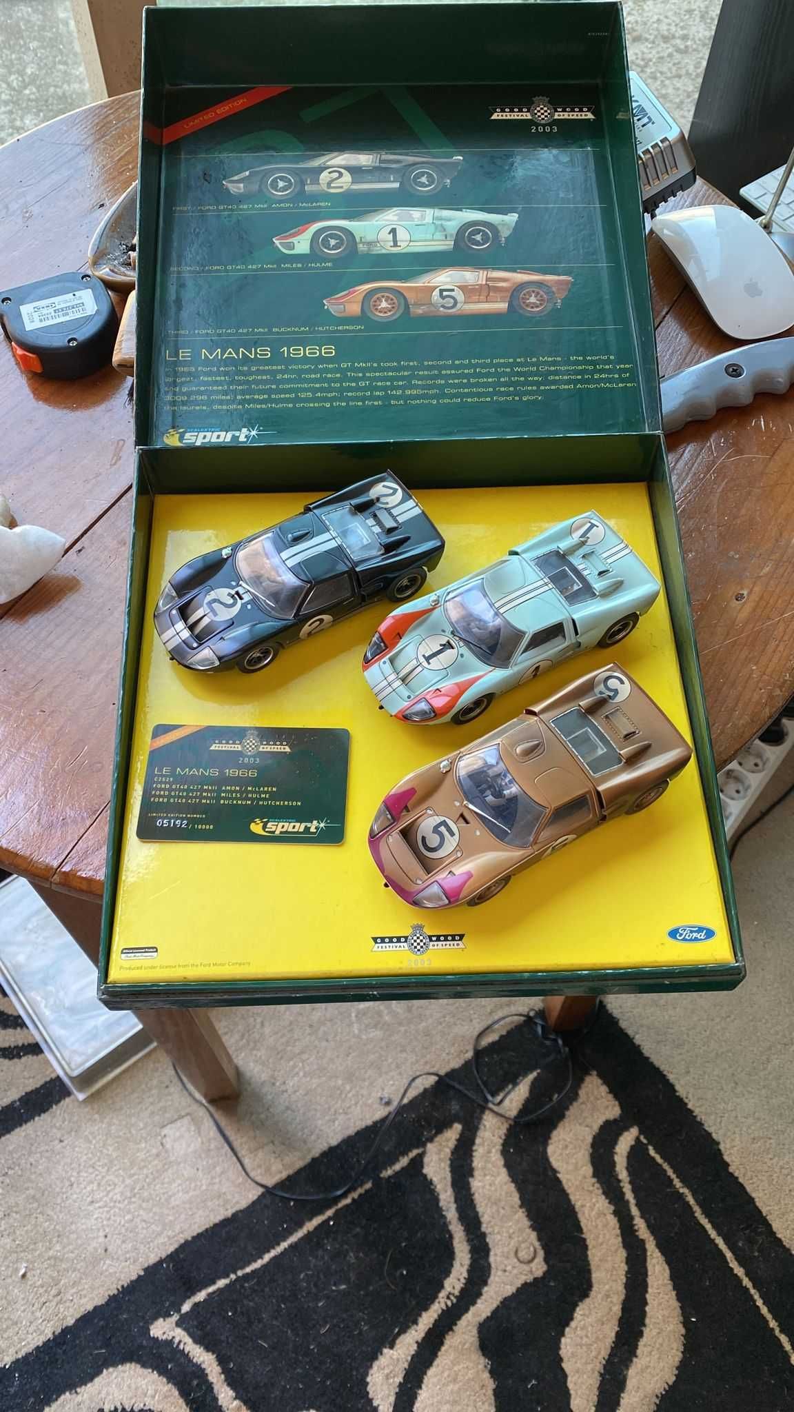 Le Mans 1966 slot cars (Novos)