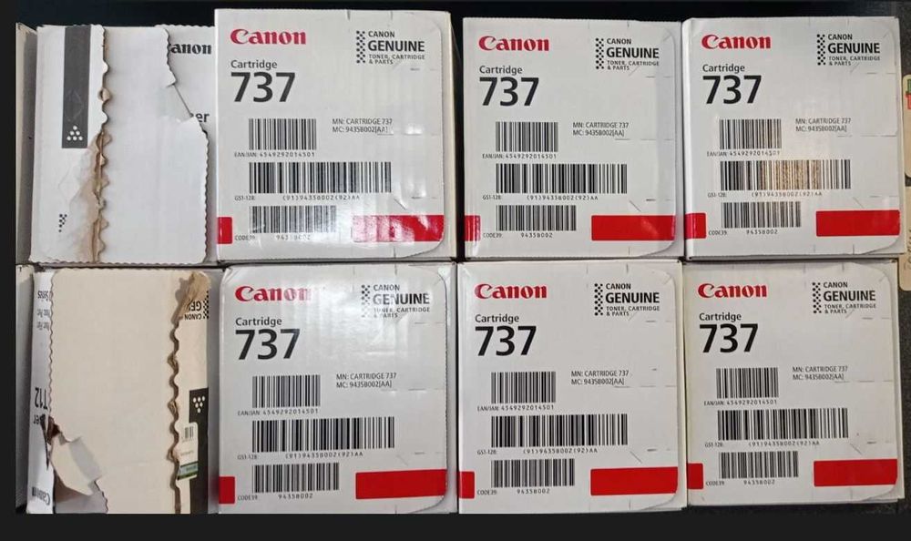 Картридж оригінальний Canon 737 першопрохідний, відновлений