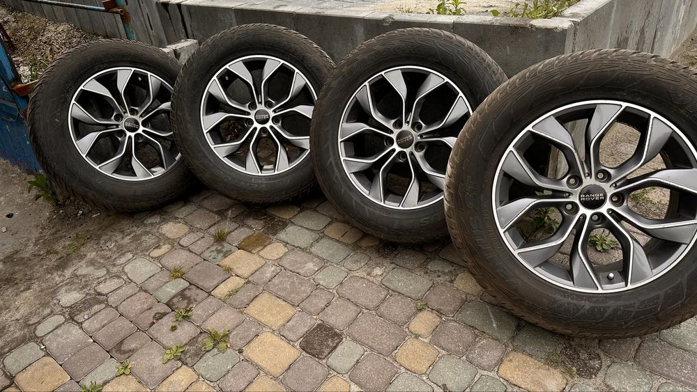 Диски легкосплавні r 18  Range rover шини hankook